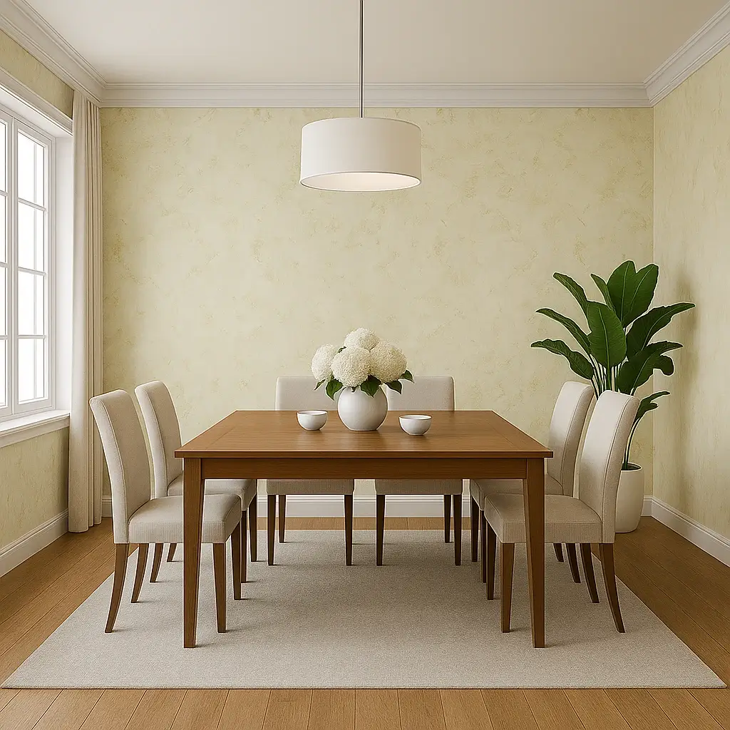 WLP2029 PVC Wallpaper – Soft Lemon Marble Textured