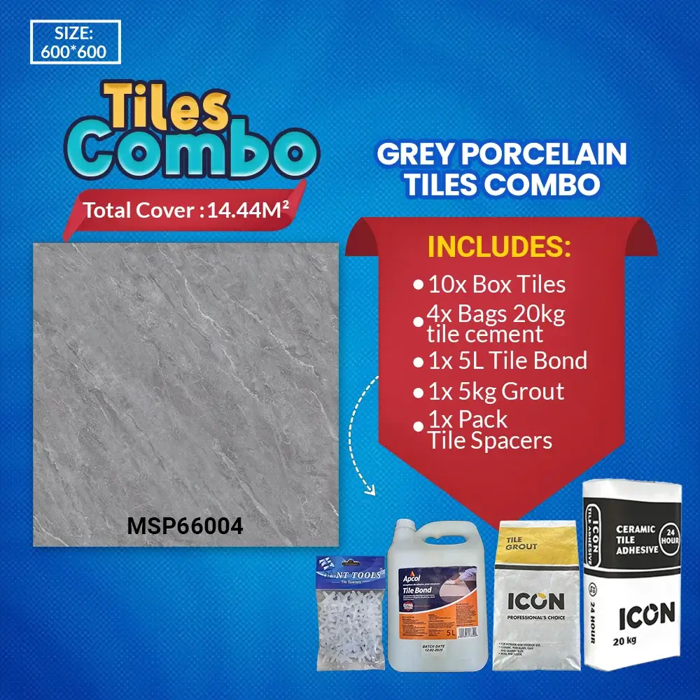 Floor Tile Grey Combo