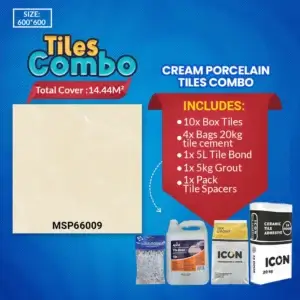 Floor Tile Cream Combo
