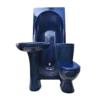 Deep Blue 7-Piece Bathroom Set