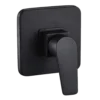 Black Square Shower Mixer Tap