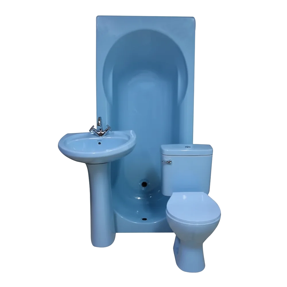 Sky Blue 7-Piece Bathroom Suite