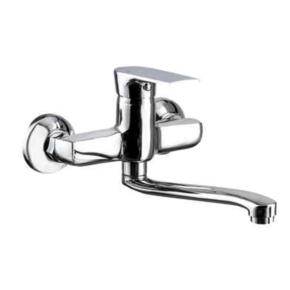 Wall Mounted Kitchen Sink Mixer Tap