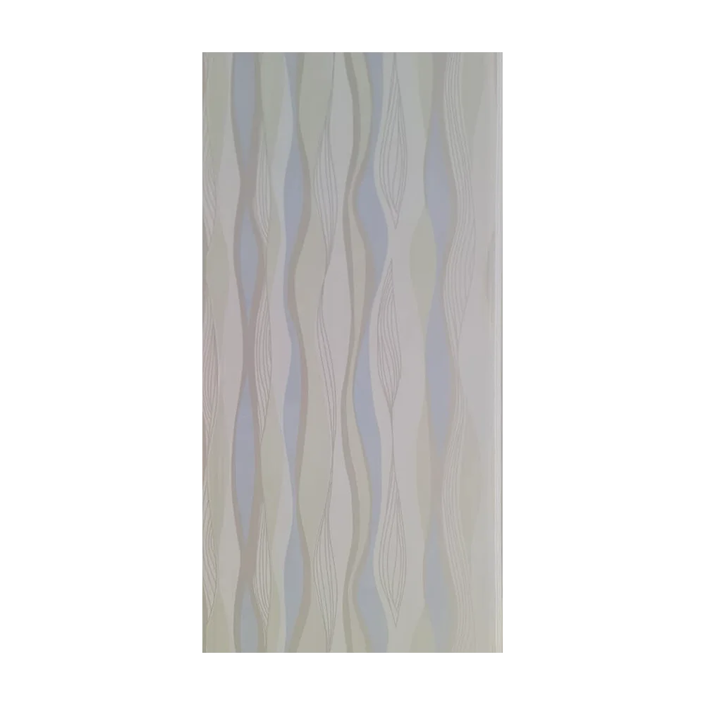 Beige & Cream Wave Pattern Wall Panel