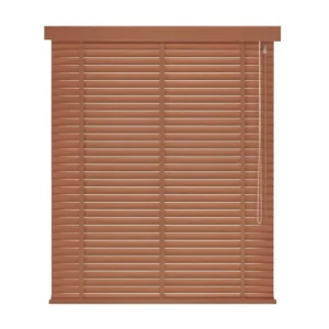 PVC Indoor Venetian Blinds Brown – Window Curtains