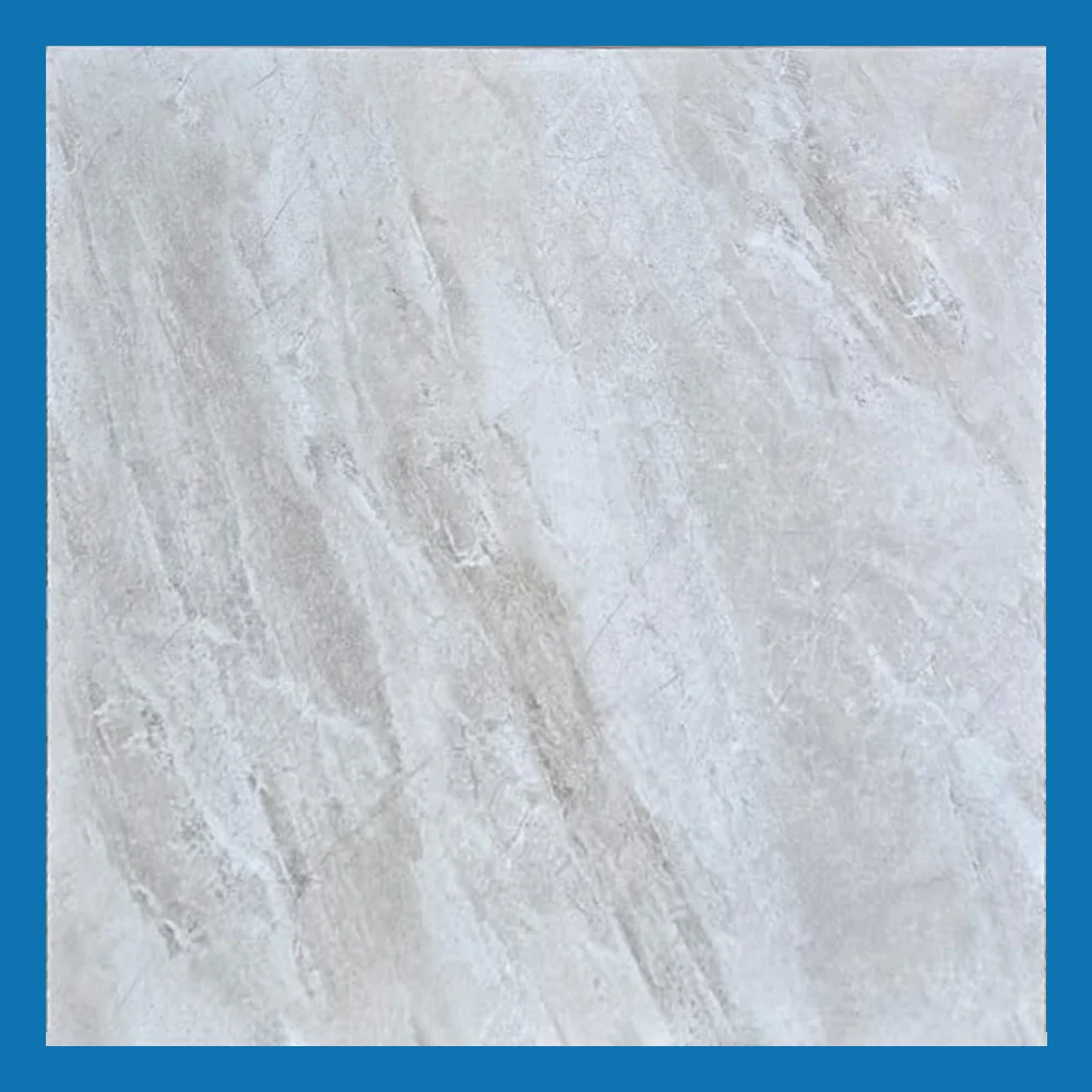 Silver Grey Tiles - Glossy Polished Porcelain - 600x600mm | A-Grade | 86025
