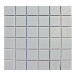White Matte Mosaic Ceramic Tile