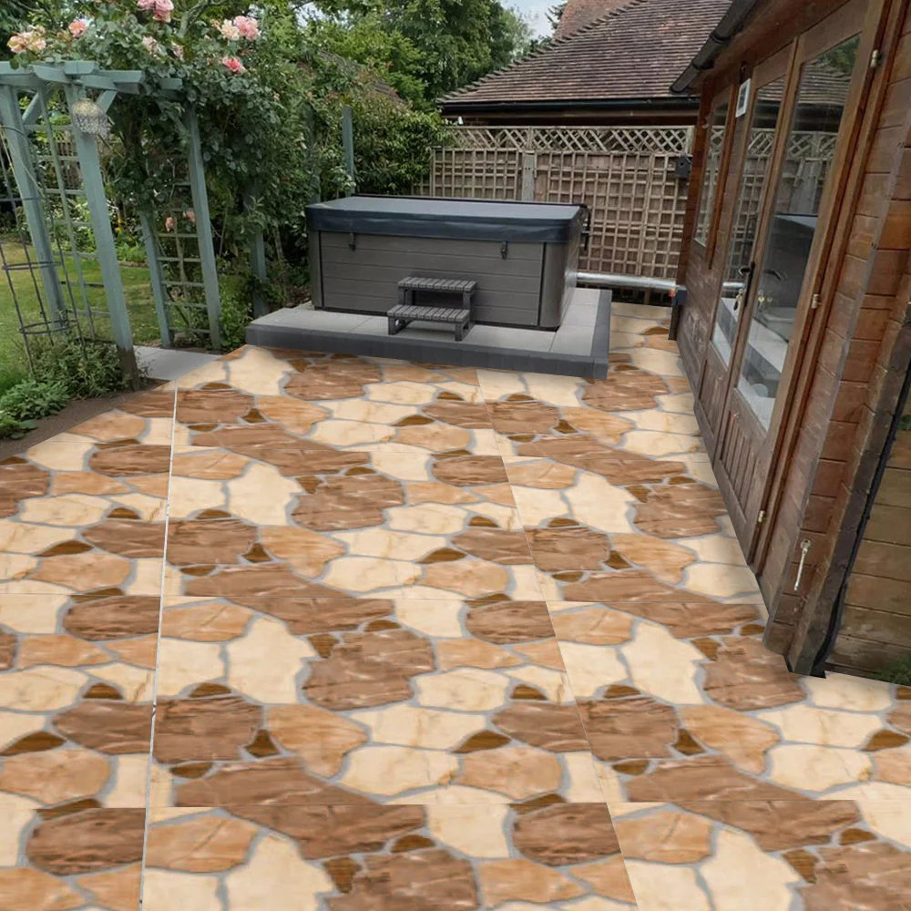 Rustic Beige Outdoor Matt Ceramic Floor Tile