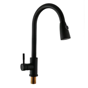 Kitchen Chrome Pull-Down Kitchen Mixer