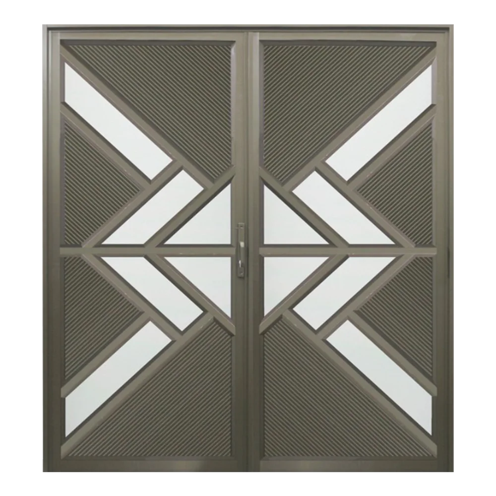 Aluminium Fancy Double Door