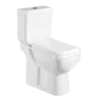 White Modern One Piece Toilet