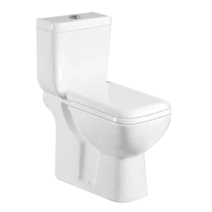White Modern One Piece Toilet