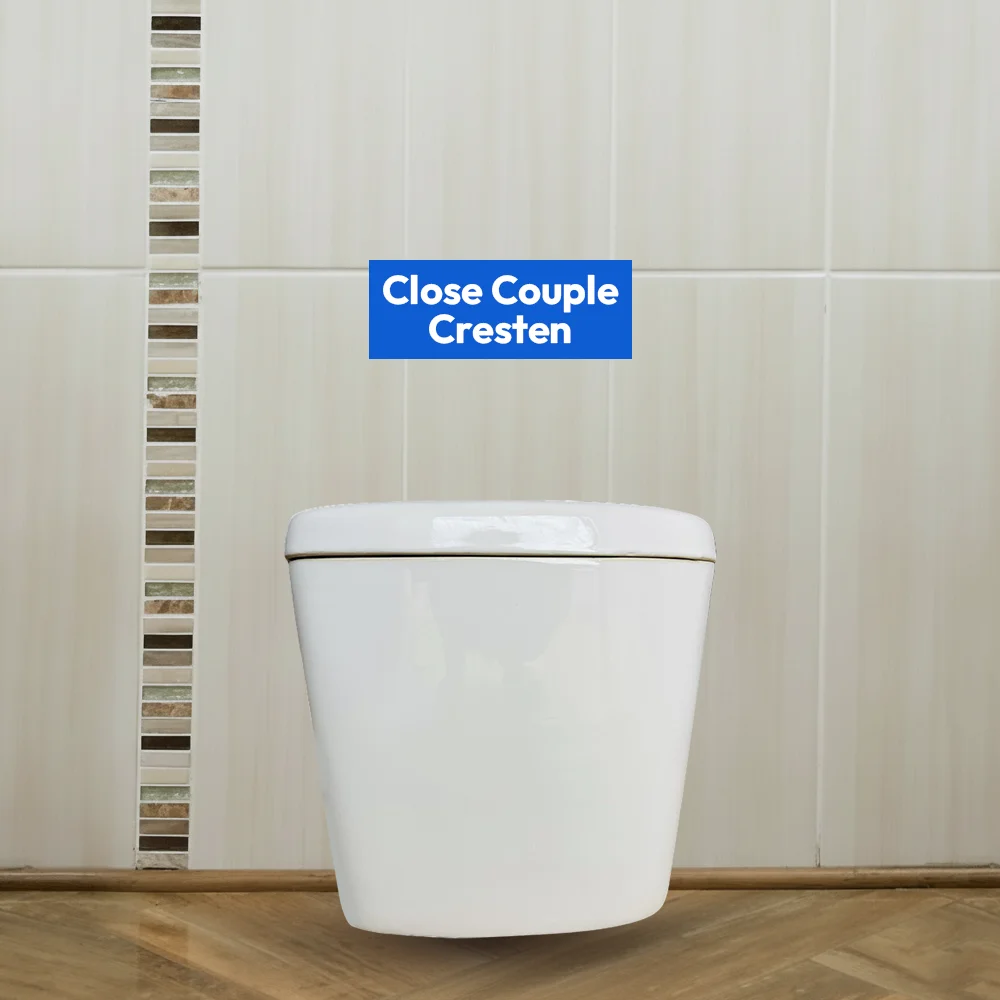 Close Couple Cresten Toilet Cistern