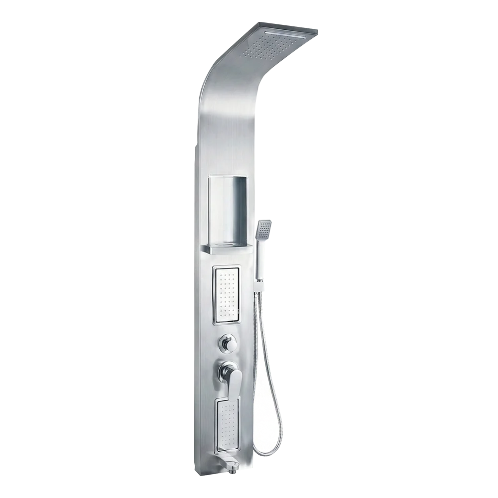 Chrome Shower Panel System