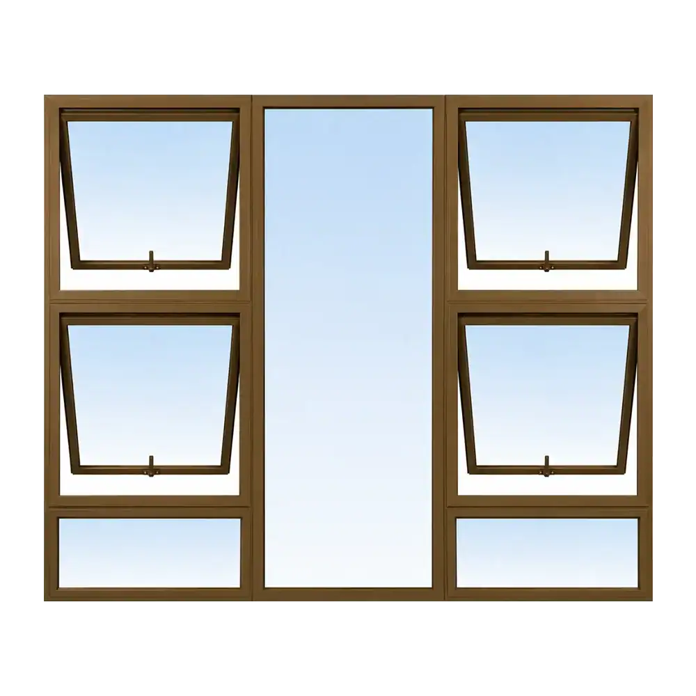 Aluminium Window P4TT2121 – 2.1M × 2.1M
